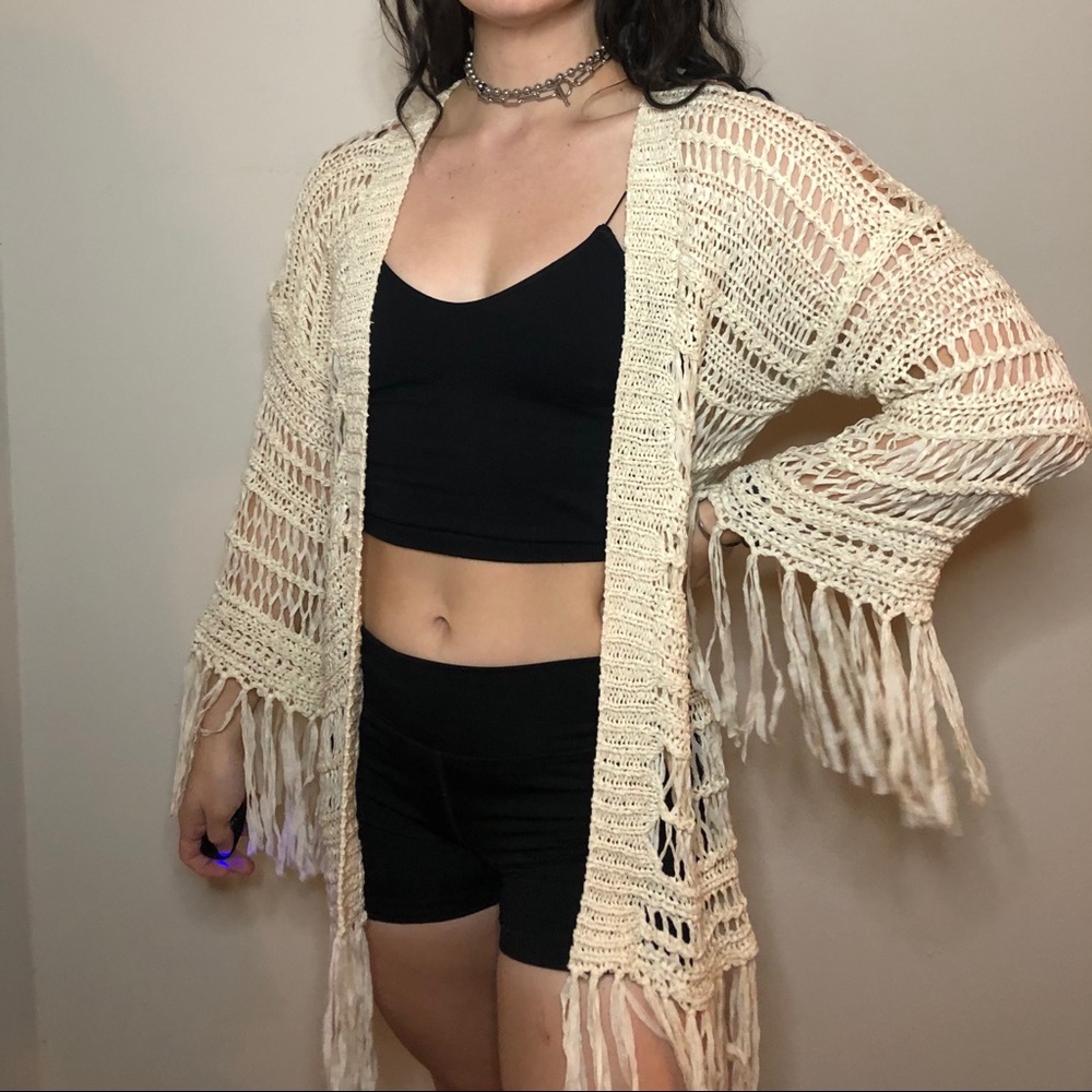woven kimono